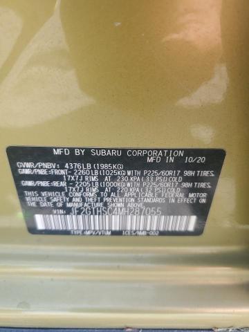 2021 SUBARU CROSSTREK - JF2GTHSC4MH287055
