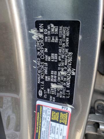 2017 KIA SOUL - KNDJN2A28H7476078