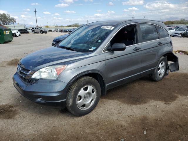 HONDA CR-V LX 2010 charcoal  gas 5J6RE3H3XAL025443 photo #1