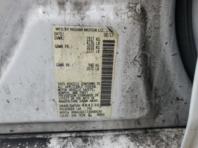 2017 NISSAN ALTIMA 2.5 - 1N4AL3AP1HC484530