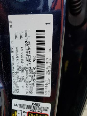 2022 TOYOTA TUNDRA CRE - 5TFJA5EC0NX002945