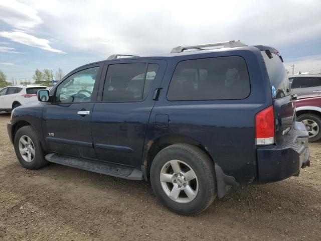 NISSAN ARMADA SE 2007 blue  gas 5N1AA08C87N704388 photo #3