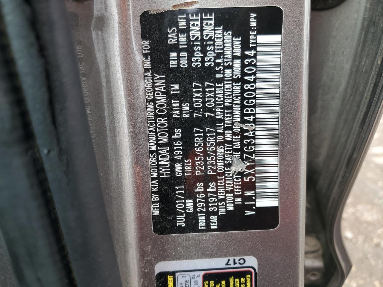 HYUNDAI SANTA FE GLS