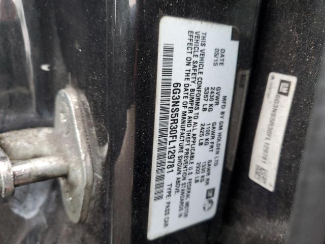 2015 CHEVROLET CAPRICE PO 6G3NS5R30FL129781