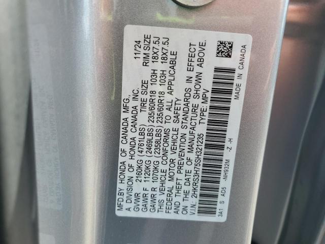 2025 HONDA CR-V EXL - 2HKRS3H75SH321235