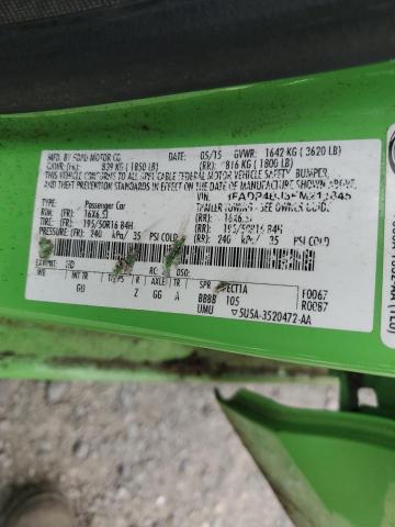 2015 FORD FIESTA SE - 3FADP4BJ3FM211845