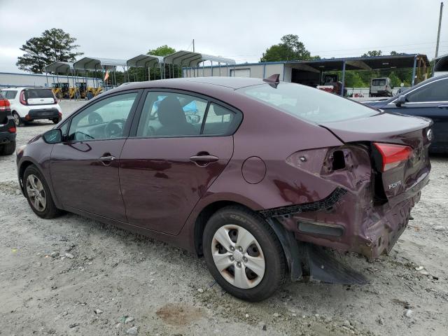 Vin: 3kpfk4a72he061506, lot: 58557455, kia forte lx 20172