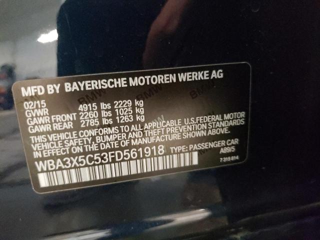 2015 BMW 328 XIGT - WBA3X5C53FD561918