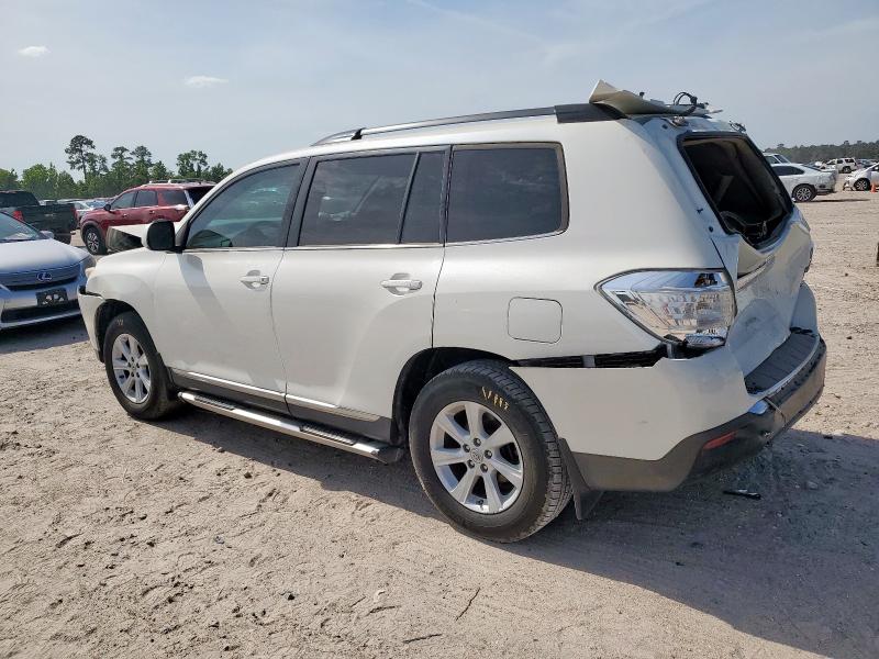 Vin: 5tdzk3eh5ds103967, lot: 57394035, toyota highlander base 20132