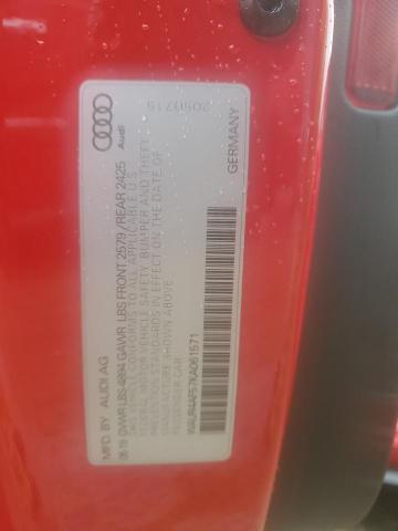 2019 AUDI S5 PRESTIG WAUR4AF57KA061571