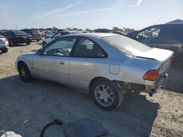 HONDA CIVIC EX 1997 silver coupe gas 1HGEJ8248VL015399 photo #3
