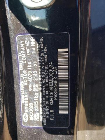 2021 HYUNDAI VELOSTER N - KMHT36AH0MU009934
