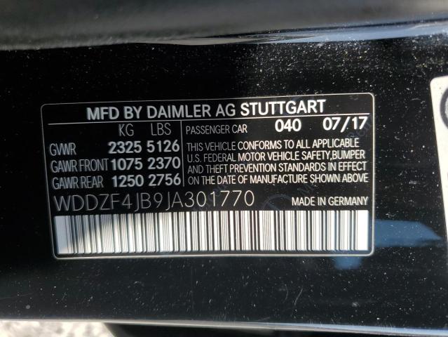 2018 MERCEDES-BENZ E 300 - WDDZF4JB9JA301770