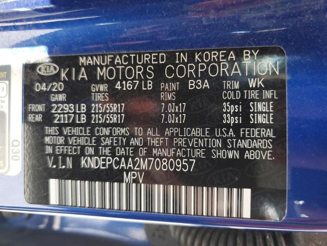 2021 KIA SELTOS LX KNDEPCAA2M7080957