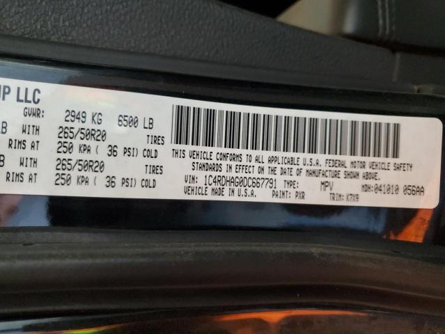 2013 DODGE DURANGO SX #3297227406