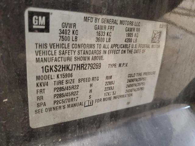 2017 GMC YUKON XL D - 1GKS2HKJ7HR279269