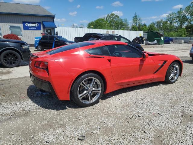 Vin: 1g1yb2d7xh5117446, lot: 55950365, chevrolet corvette stingray 1lt 20173