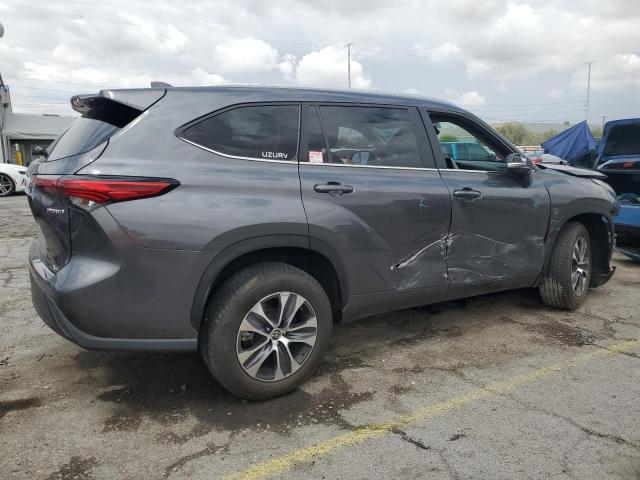 TOYOTA HIGHLANDER 2023 gray  hybrid engine 5TDKARAH4PS517582 photo #4