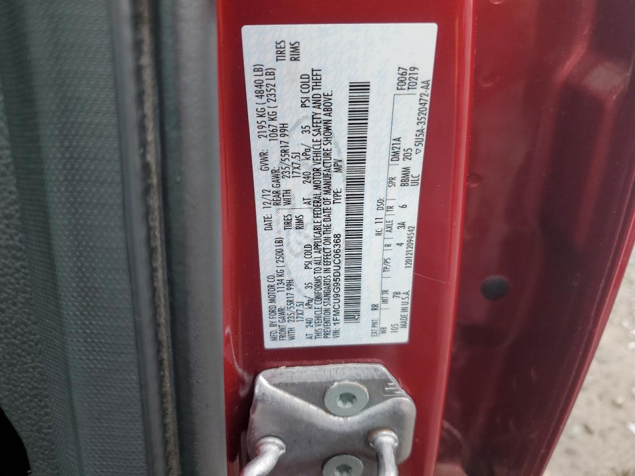 Ford Escape se 2013