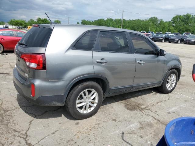Vin: 5xykt3a60fg645772, lot: 56141745, kia sorento lx 20153