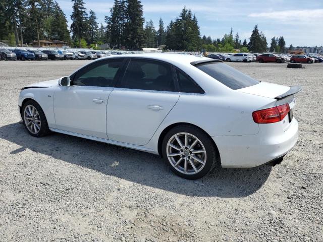 AUDI A4 PREMIUM 2014 white  flexible fuel WAUFFAFL1EN020359 photo #3