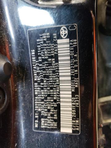 2021 TOYOTA COROLLA LE 5YFEPMAE8MP242159