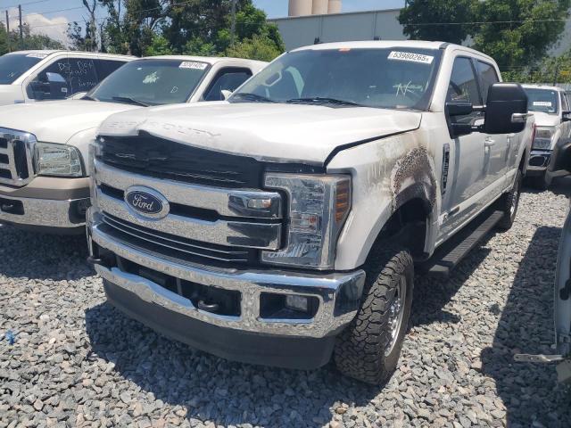 FORD F250 SUPER 2019 white  diesel 1FT7W2BT0KEE64296 photo #3