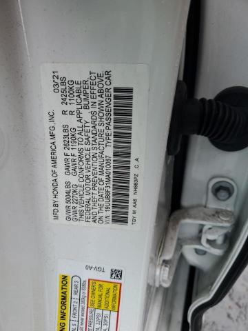 2021 ACURA TLX 19UUB6F31MA010067
