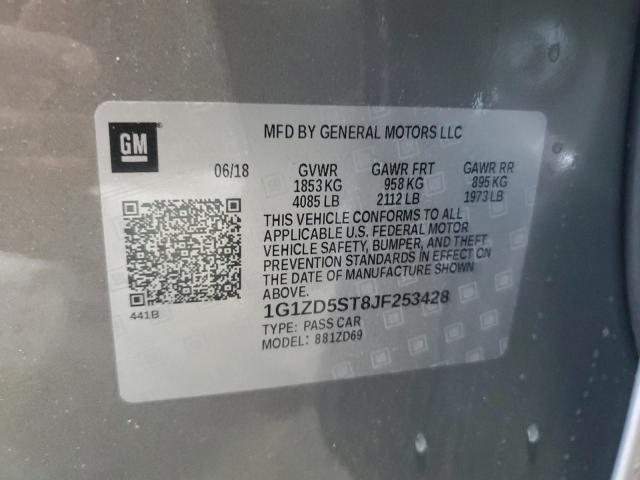 2018 CHEVROLET MALIBU LT - 1G1ZD5ST8JF253428