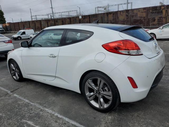 HYUNDAI VELOSTER 2012 white  gas KMHTC6AD0CU044419 photo #3