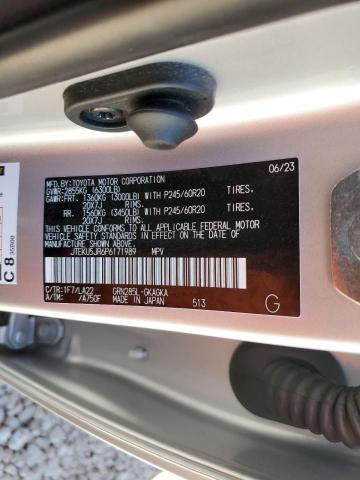 2023 TOYOTA 4RUNNER LI JTEKU5JR6P6171989