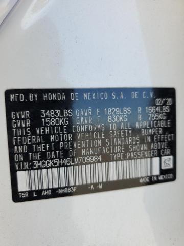 2020 HONDA FIT LX 3HGGK5H46LM709984