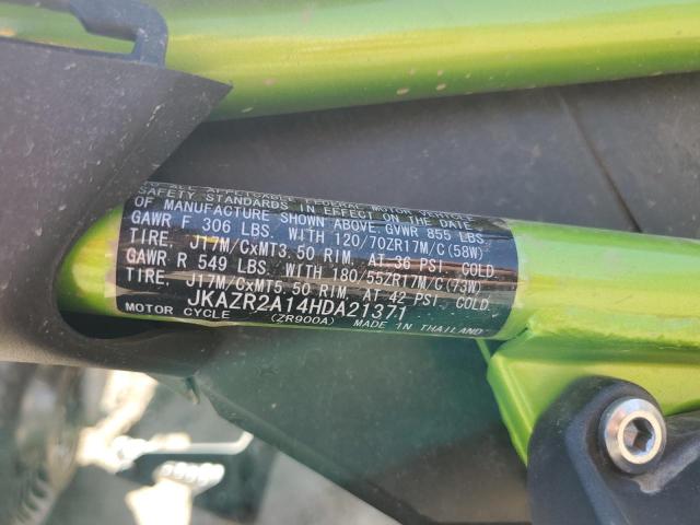 2017 KAWASAKI ZR900 - JKAZR2A14HDA21371