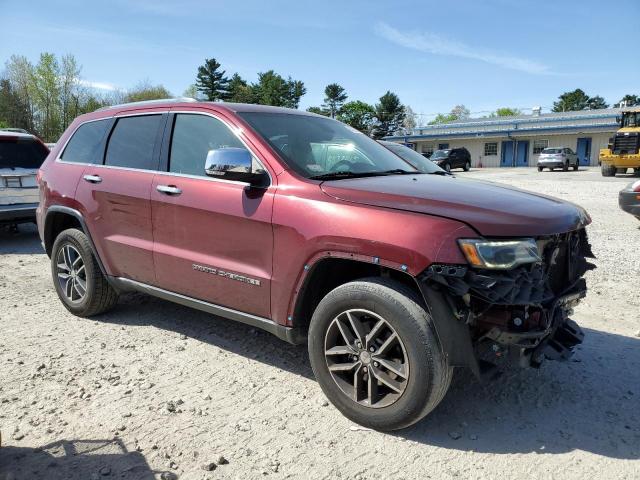 Vin: 1c4rjfbg6hc946423, lot: 54929585, jeep grand cher limited 20174
