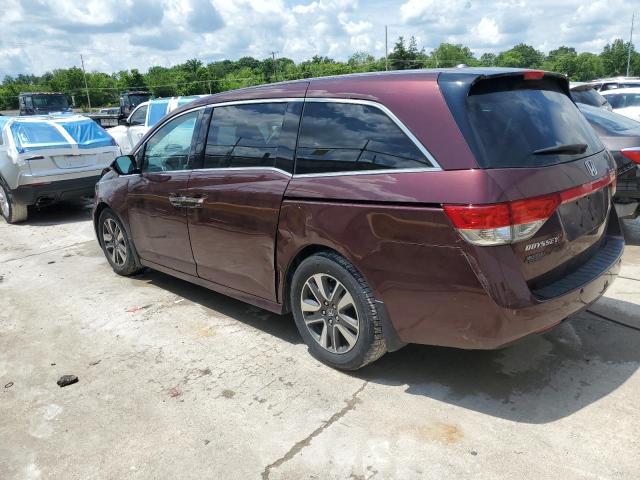 Vin: 5fnrl5h95fb063717, lot: 58715175, honda odyssey touring 20152