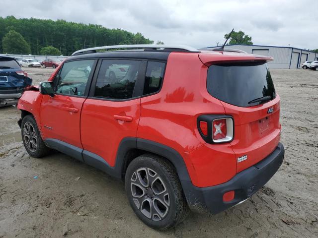 Vin: zaccjadb9hpe39831, lot: 56572495, jeep renegade limited 20172