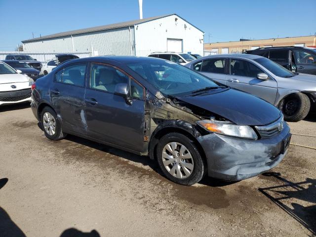 Vin: 2hgfb2f43ch009626, lot: 56498625, honda civic lx 20124