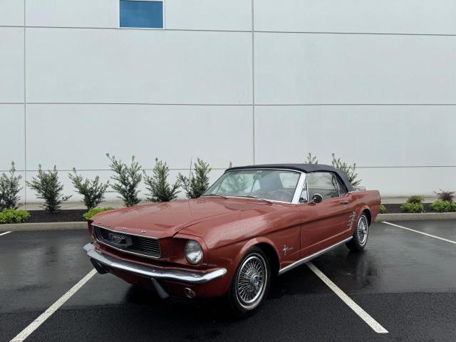 FORD MUSTANG 1966 burgundy   6F08T33732 photo #3