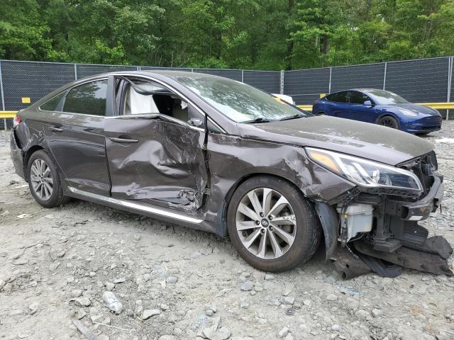 Vin: 5npe34af9hh551260, lot: 58446525, hyundai sonata sport 20174