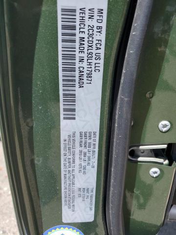 2020 DODGE CHARGER SR 2C3CDXL93LH179871