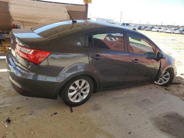 KIA RIO EX 2016 gray  gas KNADN4A36G6599090 photo #4