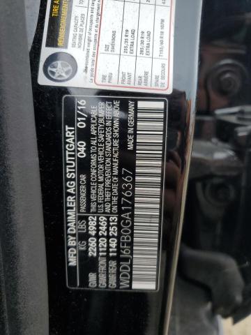 2016 MERCEDES-BENZ CLS 400 WDDLJ6FB0GA176367