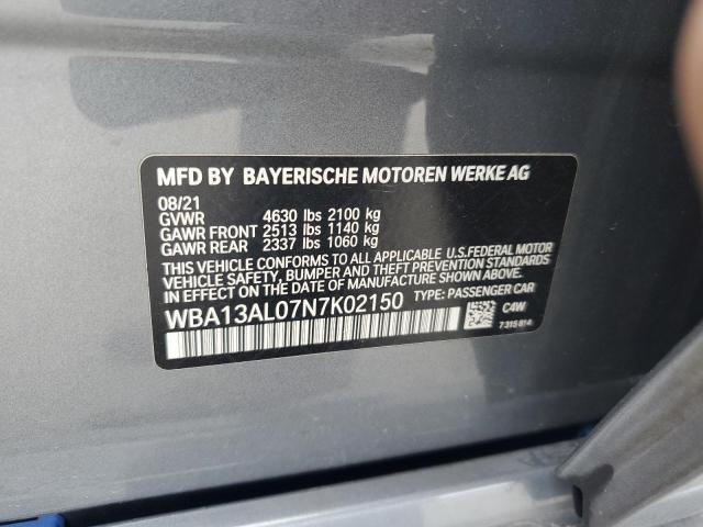 2022 BMW M235XI - WBA13AL07N7K02150