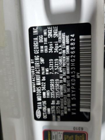 2017 KIA SORENTO SX 5XYPKDA53HG266824