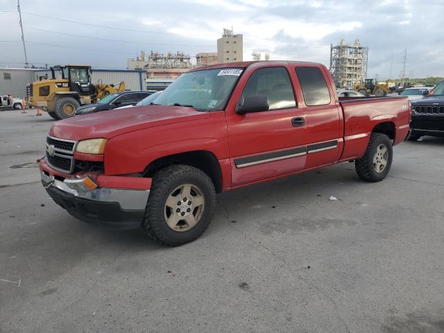 CHEVROLET SILVERADO 2006 red  gas 1GCEK19V26Z152824 photo #1