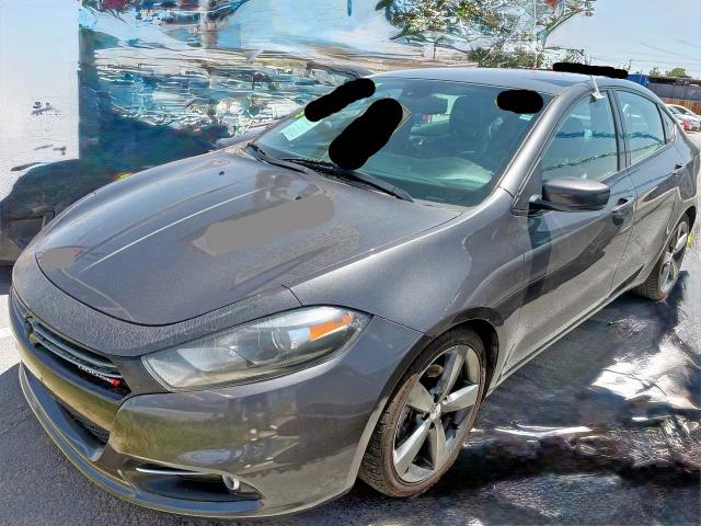 DODGE DART GT 2014 gray sedan 4d gas 1C3CDFEB6ED755026 photo #3