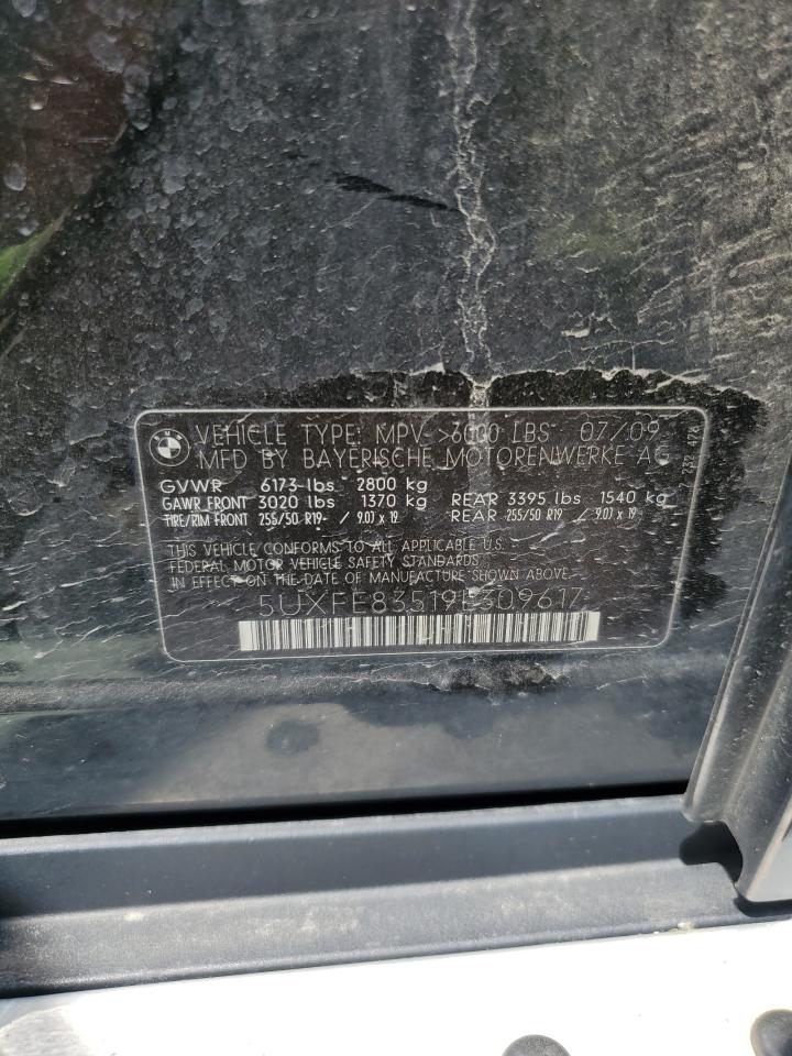 Lot #3284112533 2009 BMW X5 XDRIVE4