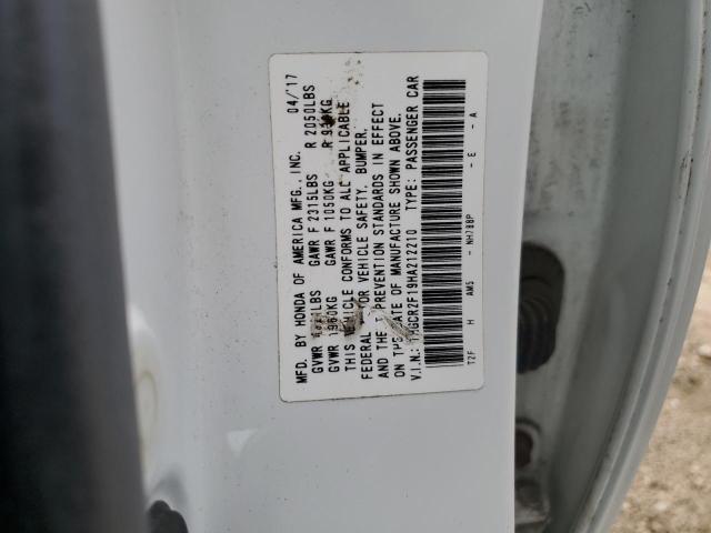 2017 HONDA ACCORD SPO - 1HGCR2F19HA212210