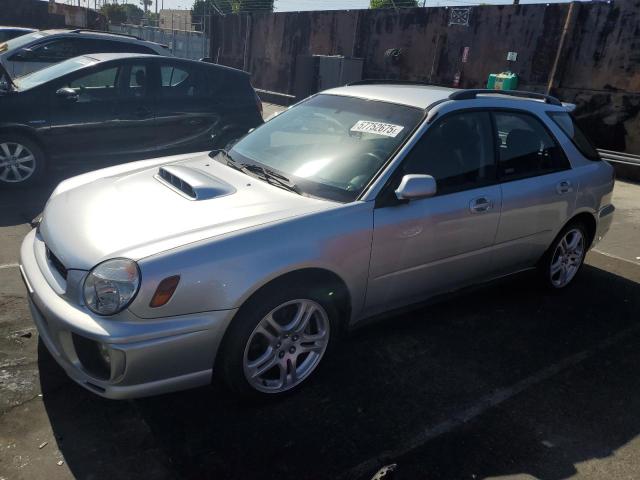 SUBARU IMPREZA WR 2002 silver  gas JF1GG29662H802284 photo #1