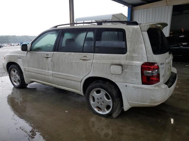 TOYOTA HIGHLANDER 2005 white  gas JTEDP21A250080789 photo #3